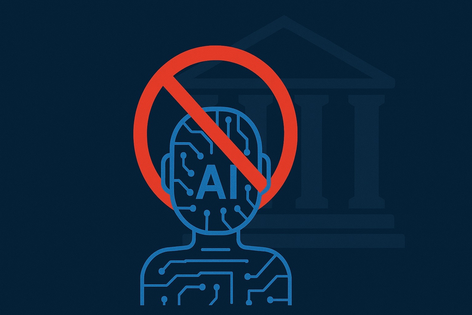 blanket prohibitions of AI